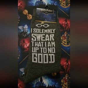 Harry Potter Graphic Socks